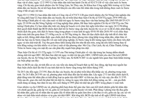 Chỉ thị 03/CT-UB năm 1995 tiếp tục diệt trừ ốc bươu vàng Bến Tre