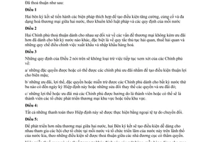 Hiệp định thương mại giữa Việt Nam Indonesia 1995