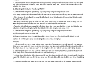 Tiêu chuẩn ngành 22TCN 221:1995 về công trình giao thông trong vùng có động đất - tiêu chuẩn thiết kế do Bộ Giao thông vận tải ban hành