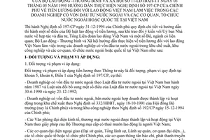 Thông tư 11-LĐTBXH/TT tiền lương lao động Việt Nam làm việc doanh nghiệp vốn đầu tư nước ngoài tại Việt Nam hướng dẫn nghị định 179/cp