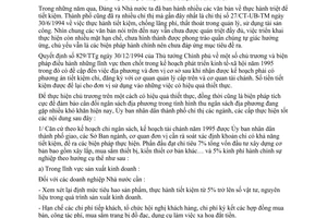 Chỉ thị 20/CT-UB thực hiện tiết kiệm năm 1995