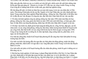 Chỉ thị 306-TTg công tác đê điều, phòng, chống lụt bão, giảm nhẹ thiên tai 1995