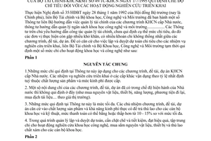 Thông tư 49/TC-KHCN chế độ chi tiêu hoạt động nghiên cứu triển khai