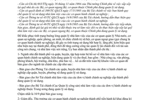 Chỉ thị 45/CT-UB-QLĐT thực hiện quy chế quản lý sử dụng nhà làm việc cơ quan hành chánh sự nghiệp