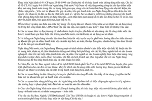 Chỉ thị 15-CT.Ct.UBT.95 thực hiện mở tài khoản tiền gởi cá nhân phát hành séc cá nhân Cần Thơ