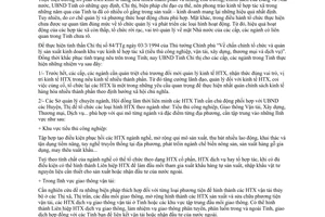 Chỉ thị 29/CT.UB năm 1995 chấn chỉnh tổ chức phát triển kinh tế hợp tác xã An Giang