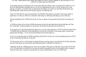 Chỉ thị 19/CT-UB năm 1995 chức năng nhiệm vụ quyền hạn Ban bảo vệ dân phố Lào Cai