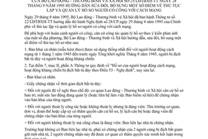 Thông tư 25-LĐTBXH/TT sửa đổi thủ tục lập quản lý hồ sơ người có công cách mạng sửa đổi