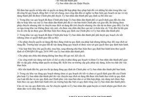 Công văn 3187/UB-QLĐT quy định đối với nhà, đất trong khu quy hoạch