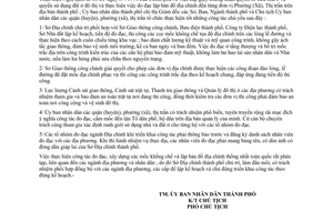 Chỉ thị 56/CT-UB-KT triển khai công tác đo đạc hệ thống khống chế tọa độ lập bản đồ địa chính địa bàn thành phố Hồ Chí Minh