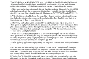 Chỉ thị 57/CT-UB-NCVX nâng bậc lương năm 1995 công chức, viên chức hành chánh sự nghiệp, đảng, đoàn thể