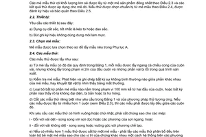 Tiêu chuẩn ngành 14TCN91:1996 về Vải địa kỹ thuật - Quy định chung về lấy mẫu, thử mẫu và xử lý thống kê