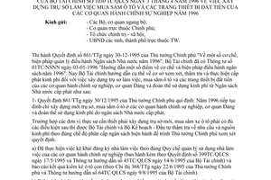 Công văn 1030 TC/QLCS xây dựng trụ sở làm việc, mua sắm ô tô và trang thiết bị đắt tiền cơ quan hành chánh sự nghiệp 2006