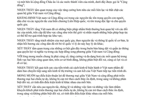 Hiệp định hợp tác giữa Việt Nam Cộng đồng Châu Âu 1995