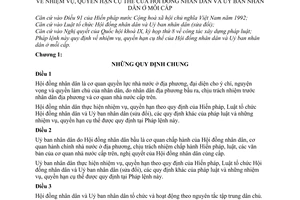 Pháp lệnh nhiệm vụ, quyền hạn Hội đồng nhân dân ủy ban nhân dân ở mỗi cấp 1996 50-L/CTN