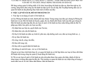 Thông tư 67/TT-THA hướng dẫn tổ chức hoạt động thi hành án dân sự