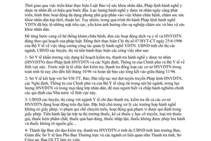 Chỉ thị 28/CT.UB năm 1996 kiểm tra việc chấp hành Pháp lệnh hành nghề y dược tư nhân An Giang