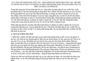 Thông tư liên tịch 09-TTLN hướng dẫn Điều 96a 203 Bộ luật hình sự chất ma túy