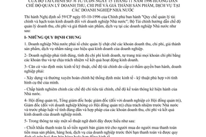 Thông tư 76-TC/TCDN hướng dẫn quản lý doanh thu chi phí giá thành sản phẩm dịch vụ tại doanh nghiệp Nhà nước