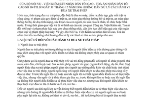 Thông tư liên tịch 10-TTLT hướng dẫn xử lý hành vi đua xe trái phép