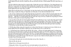 Chỉ thị 02/1998/CT-UB-KT đẩy mạnh tiến độ cổ phần hóa doanh nghiệp nhà nước thành phố Hồ Chí Minh