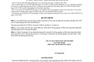 Quyết định 499/1998/QĐ-UB-KT phân bổ hạn mức gỗ rừng tự nhiên trong nước sản xuất sản phẩm gỗ mỹ nghệ xuất khẩu năm 1997