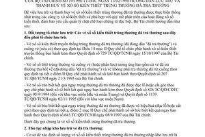 Thông tư 19/1998/TT-BTC hướng dẫn lưu thanh huỷ vé xổ số kiến thiết trúng thưởng đã trả thưởng