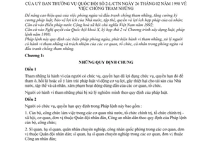 Pháp lệnh chống tham nhũng 1998 2-L/CTN