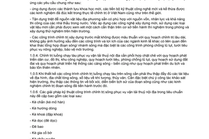 Tiêu chuẩn ngành 22TCN 241:1998 về công trình chỉnh trị luồng chạy tàu sông do Bộ Giao thông vận tải ban hành