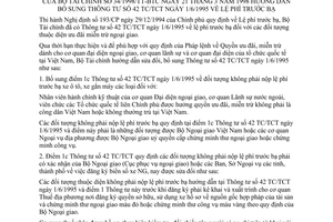 Thông tư 34/1998/TT-BTC lệ phí trước bạ bổ sung Thông tư 42-TC/TCT