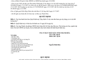 Quyết định 669/1998/QĐ-UB Quy định toàn dân tham gia xây dựng cơ sở vật chất