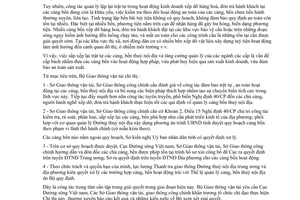 Chỉ thị 138/1998/CT-BGTVT tăng cường công tác quản lý đẩy mạnh kiểm tra phân loại công bố cảng bến thuỷ nội địa