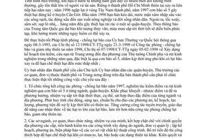 Chỉ thị 25/1998/CT-UB-KT công tác phòng - chống lụt, bão giảm nhẹ thiên tai năm 1998