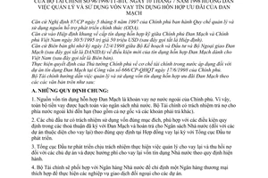 Thông tư 96/1998/TT-BTC quản lý sử dụng vốn vay tín dụng hỗn hợp ưu đãi Đan Mạch