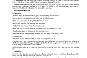 Tiêu chuẩn ngành 10 TCN 337:1998 về kiểm dịch thực vật - Phương pháp kiểm tra các loại hạt - Xuất, nhập khẩu và quá cảnh do Bộ Nông nghiệp và Phát triển nông thôn ban hành