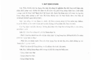 Tiêu chuẩn ngành 22TCN 250:1998 về Tiêu chuẩn kỹ thuật thi công và nghiệm thu mặt đường đá dăm và đá dăm cấp phối láng nhựa nhũ tương a-xít