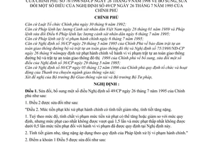 Nghị định 78/1998/NĐ-CP xử phạt hành vi vi phạm trật tự an toàn giao thông đường bộ và trật tự an toàn giao thông đô thị