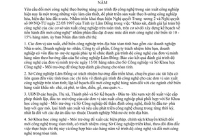 Chỉ thị 44/1998/CT-UB đánh giá trình độ công nghệ sản xuất công nghiệp hàng năm Lâm Đồng