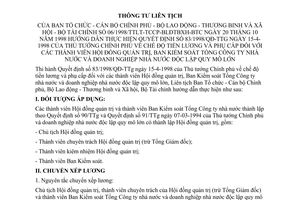 Thông tư liên tịch 06/1998/TTLT-TCCP-BLĐTBXH-BTC tiền lương phụ cấp Hội đồng Quản trị Ban Kiểm soát Tổng công ty hướng dẫn Quyết định  83/1998/QĐ-TTg