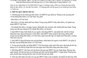 Thông tư liên tịch 151/1998/TTLT-BTC-BYT hướng dẫn chế độ quản lý tài chính quỹ bảo hiểm y tế