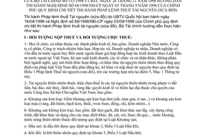 Thông tư 153/1998/TT/BTC hướng dẫn pháp lệnh thuế tài nguyên hướng dẫn nghị định 68/1998NĐ-CP