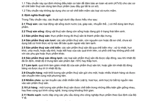 Tiêu chuẩn ngành 28TCN130:1998 về cơ sở chế biến thủy sản - điều kiện chung đảm bảo an toàn vệ sinh thực phẩm do Bộ Thủy sản ban hành