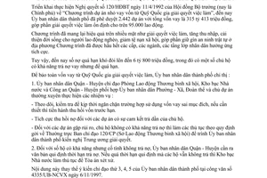 Chỉ thị 43/1998/CT-UB-VX công tác thu hồi nợ quá hạn quỹ quốc gia giải quyết việc làm