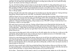 Chỉ thị 27/CT-UB 1998 phòng chống ma tuý 1998-2000 Bến Tre