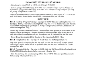 Quyết định 7538/1998/QĐ-UB thành lập Trung tâm Giáo dục Dạy nghề Đà Nẵng