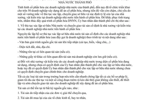 Chỉ thị 48/1998/CT-UB-KT tiếp tục thúc đẩy tiến trình cổ phần hóa doanh nghiệp nhà nước thành phố Hồ Chí Minh