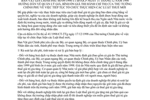 Thông tư 09/1998/TT-BVGCP quản lý giá, bình ổn giá thi hành Chỉ thị Thủ tướng Chính phủ thực hiện luật thuế mới