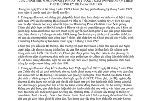 Nghị quyết 07/1999/NQ-CP phiên họp Chính phủ thường kỳ tháng 6 năm 1999