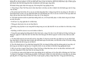 Chỉ thị 07/1999/CT-BCN chấn chỉnh công tác an toàn trong khai thác than