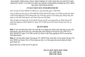 Quyết định 04/2000/QĐ-UB Quy định việc trích lập quản lý sử dụng quỹ